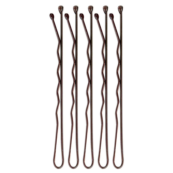 Ukosnice za kosu - Braon 50kom 5056683102727 | Brushworks |Kozmo Online 