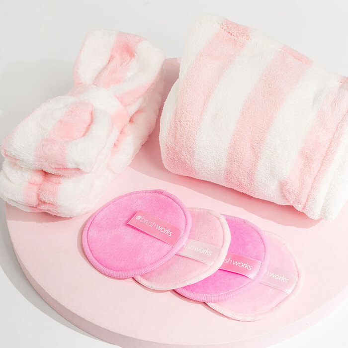 Set za čišćenje lica Luxury Cleanse & Refresh  Brushworks Kozmo - 5056683104356