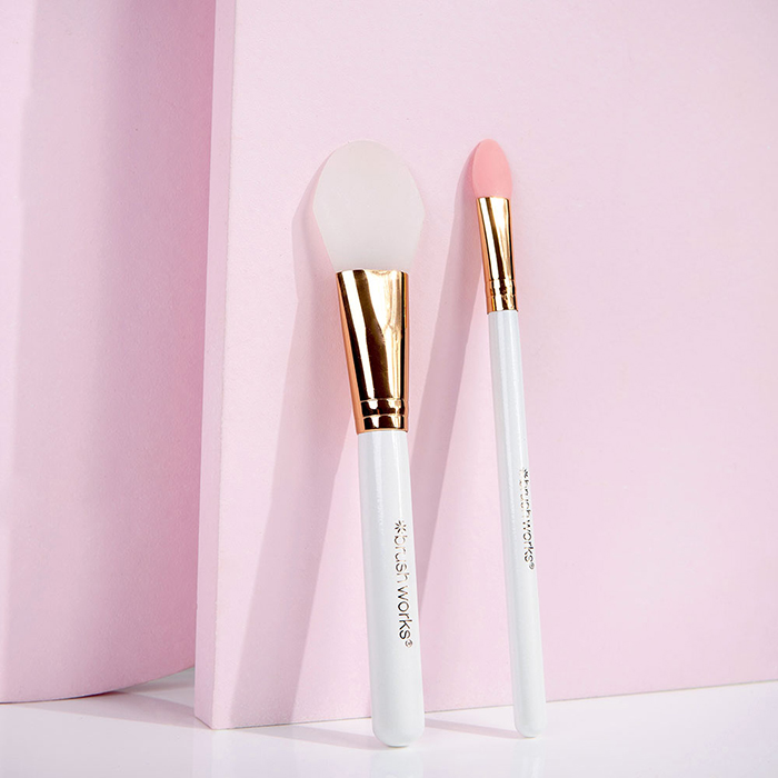 Set Silikonskih Četkica za Nanošenje Maske za Lice 2 kom Brushwork | Brushworks | Kozmo