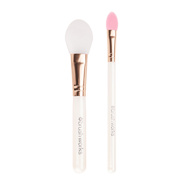 Set Silikonskih Četkica za Nanošenje Maske za Lice 2 kom Brushwork | Brushworks | Kozmo