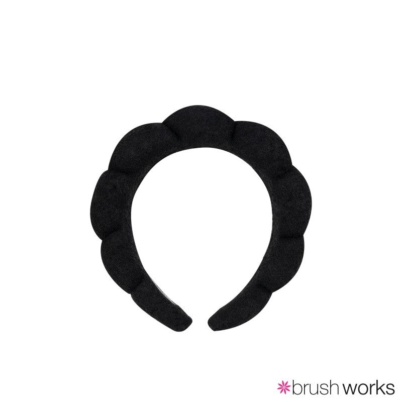 Crni rajf za kosu za umivanje i sminkanje Black Cloud Brushworks