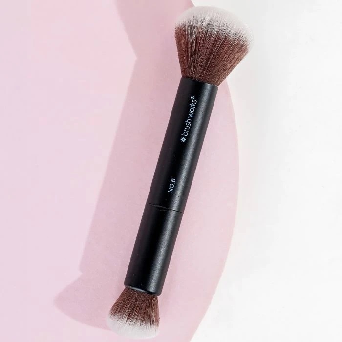 Duo četkica za nanošenje pudera i blendovanje No. 6 5056683101454 | Brushworks |Kozmo Online 