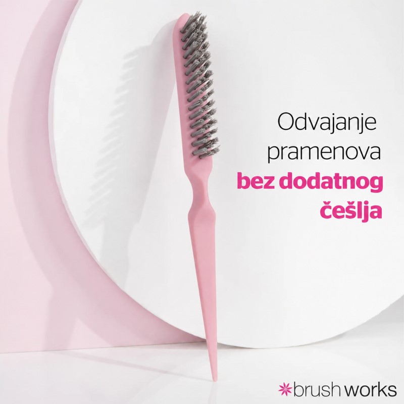 Četka za tapiranje i volumen Brushworks