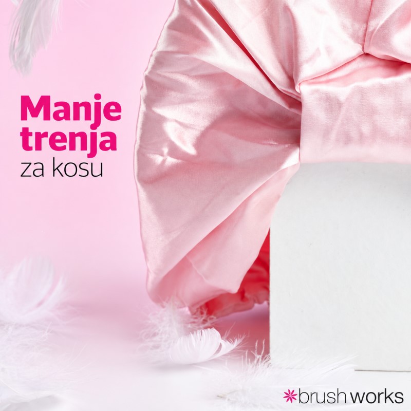 Satenski turban za spavanje Brushworks