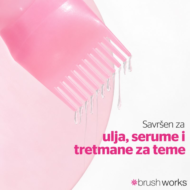 Aplikator za nanošenje ulja na kosu Brushworks | BRUSHWORKS | Kozmo Shop Online