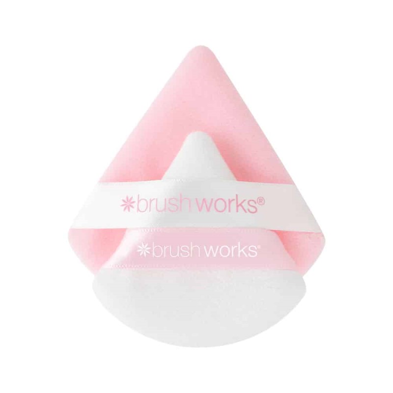 Trouglaste pufne za puder DUO Brushworks HD