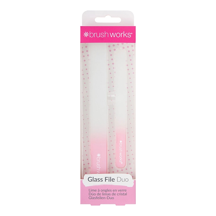 Staklena turpija za nokte Duo | BRUSHWEAR |Kozmo Shop Online