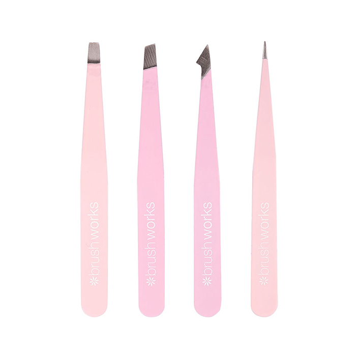Kombinovani set pinceta - ružičasti 4 komada HD Brushworks | BRUSHWORKS |Kozmo Shop Online
