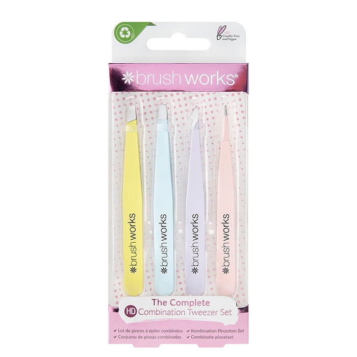 Kombinovani set pinceta - pastelne boje 4 komada Brushworks HD | BRUSHWORKS |Kozmo Shop Online