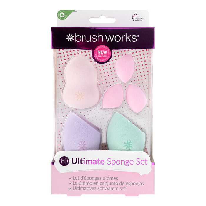 Set sunđera za puder HD Brushworks | BRUSHWORKS |Kozmo Shop Online