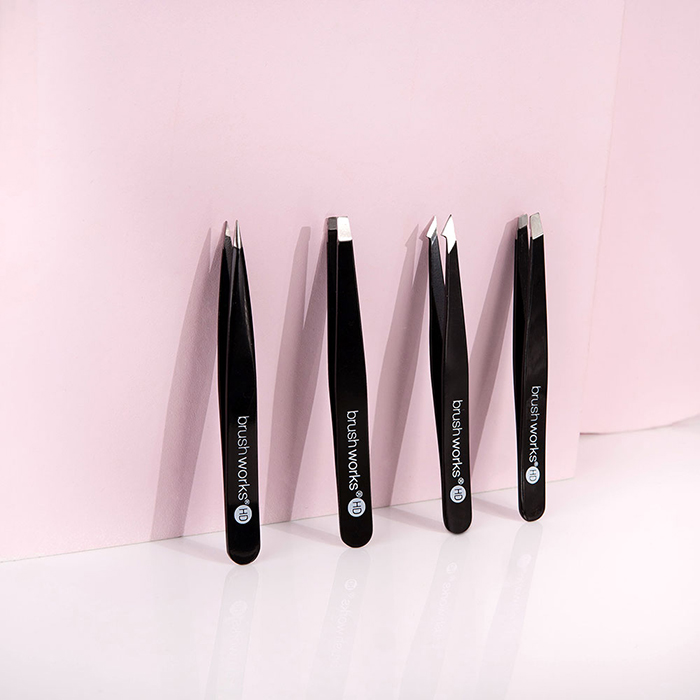 Kombinovani set pinceta - crni 4 komada HD Brushworks| BRUSHWORKS |Kozmo Shop Online