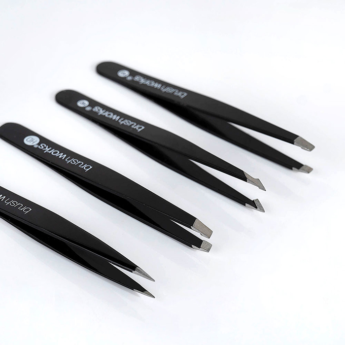 Kombinovani set pinceta - crni 4 komada HD Brushworks| BRUSHWORKS |Kozmo Shop Online