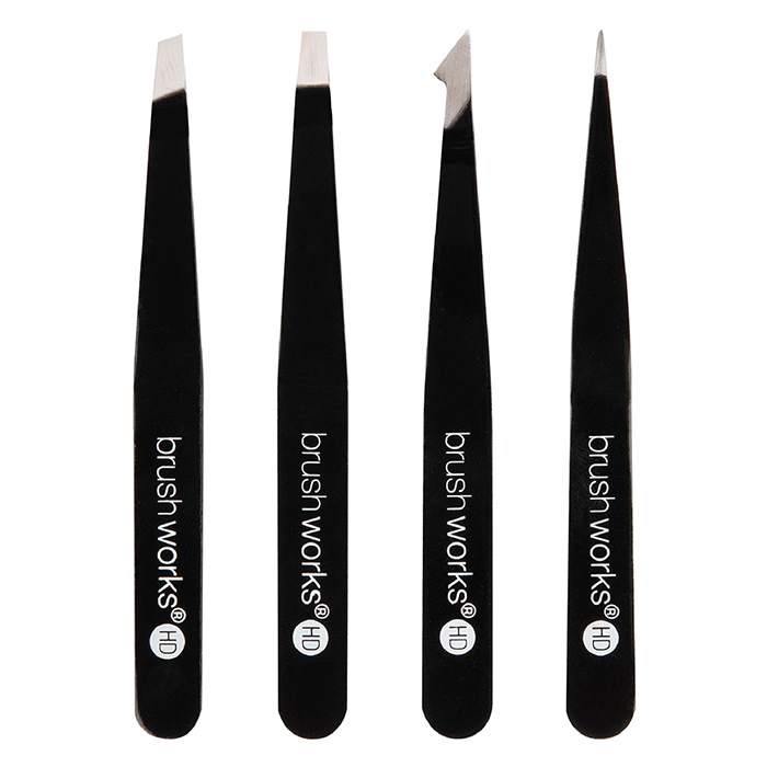 Kombinovani set pinceta - crni 4 komada HD Brushworks| BRUSHWORKS |Kozmo Shop Online