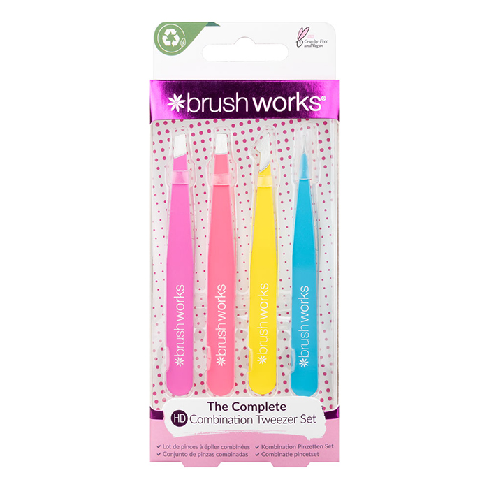 Kombinovani set pinceta - neon 4 komada HD Brushworks | BRUSHWORKS |Kozmo Shop Online