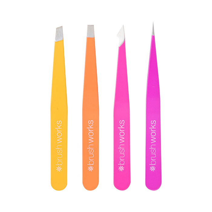 Kombinovani set pinceta - svetle boje 4 komada Brushworks HD  5060903875216 | BRUSHWORKS |Kozmo Shop Online