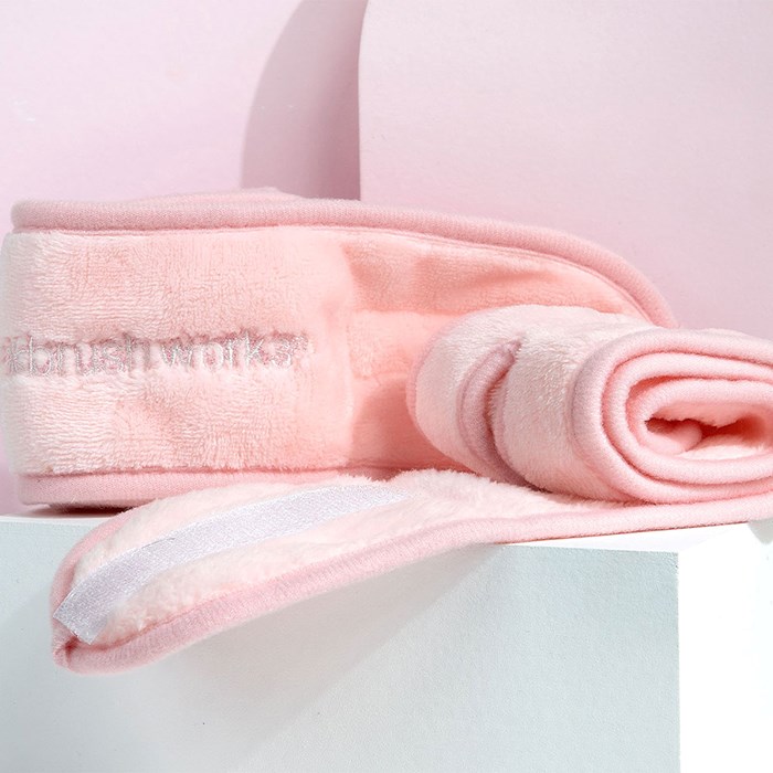 Traka za lice i kosu od mikrovlakana sa čičkom DUO  | BRUSHWORKS |Kozmo Shop Online