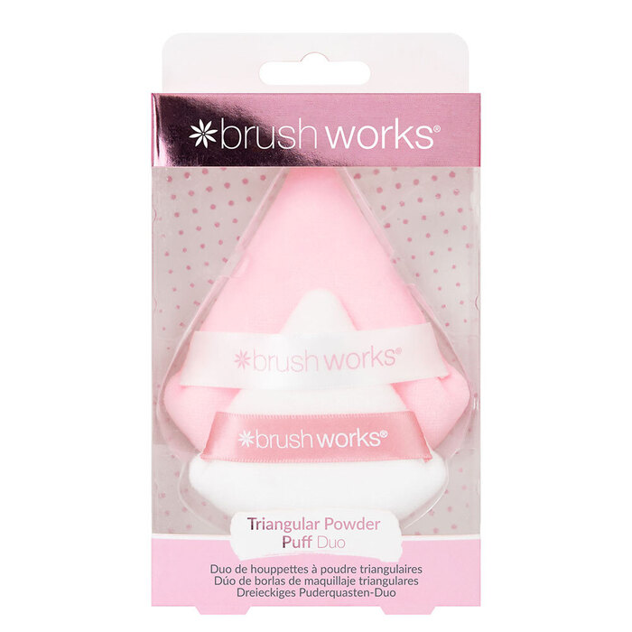 Trouglasti sunđer za puder DUO Brushworks HD | BRUSHWORKS |Kozmo Shop Online