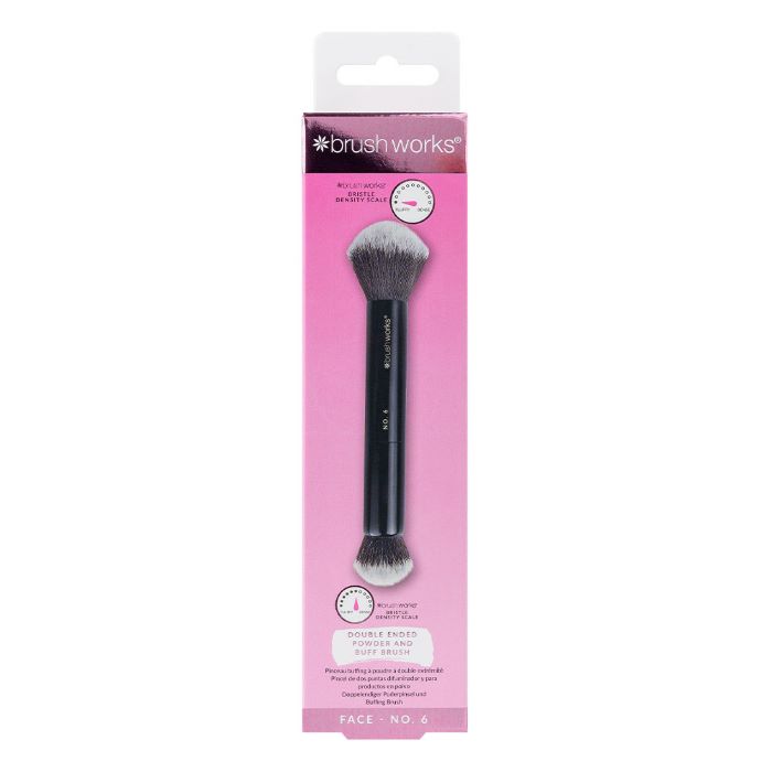 Duo četkica za nanošenje pudera i blendovanje No. 6 5056683101454 | Brushworks |Kozmo Online 