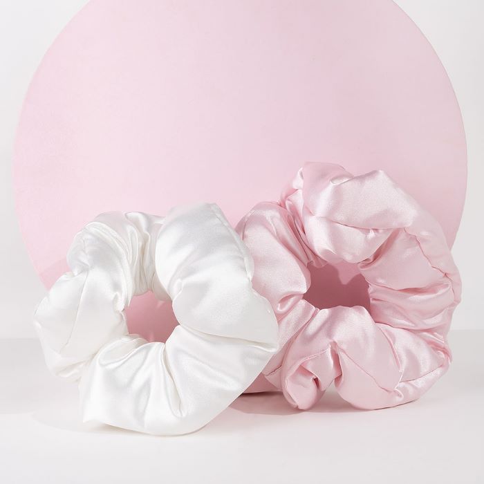 Satenske gumice za kosu  - Scrunchie 2kom 5056683103359 | Brushworks |Kozmo Online 