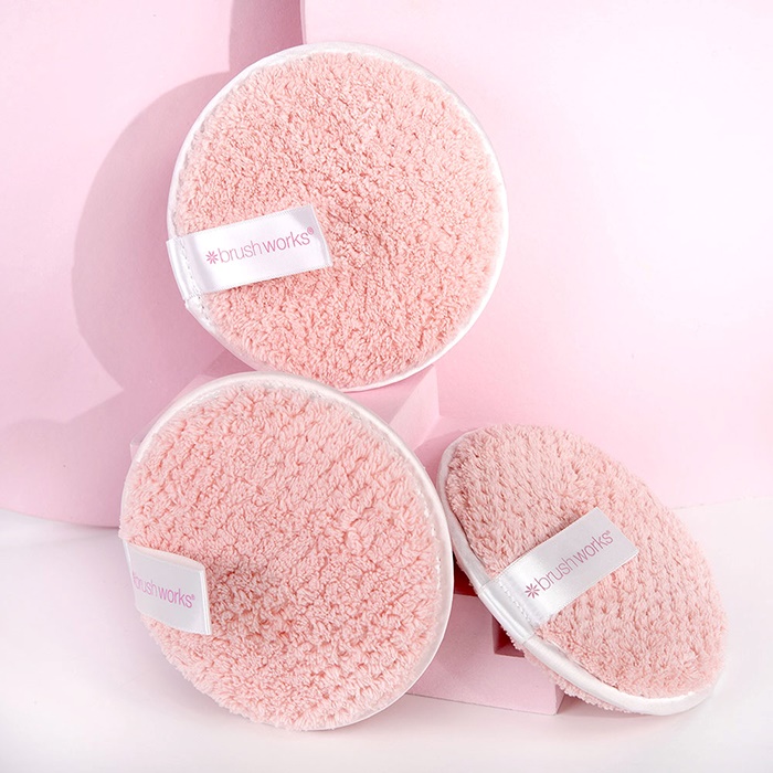 Jastučići za skidanje šminke za višekratnu upotrebu 3x1 kom. 5060455147489 | BRUSHWORKS |Kozmo Shop Online