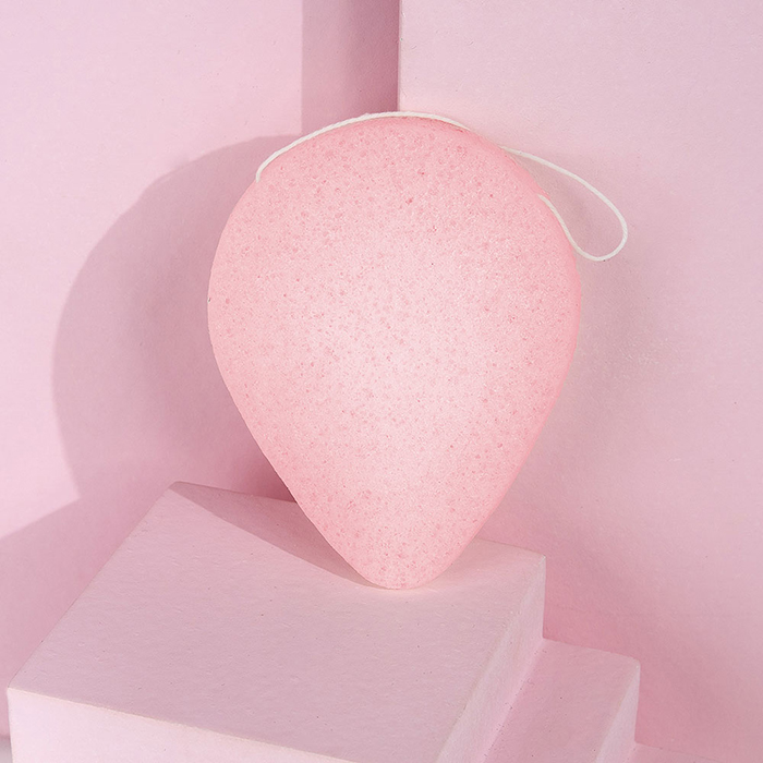  Konjac Sunđer Za Kožu Sa Roze Glinom| BRUSHWEAR |Kozmo Shop Online