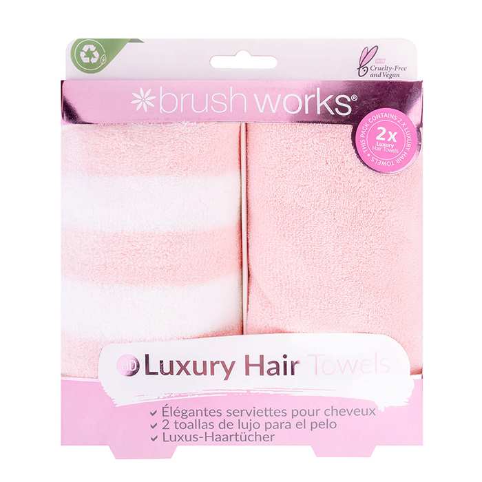Turban za kosu - 2 kom | BRUSHWORKS |Kozmo Shop Online
