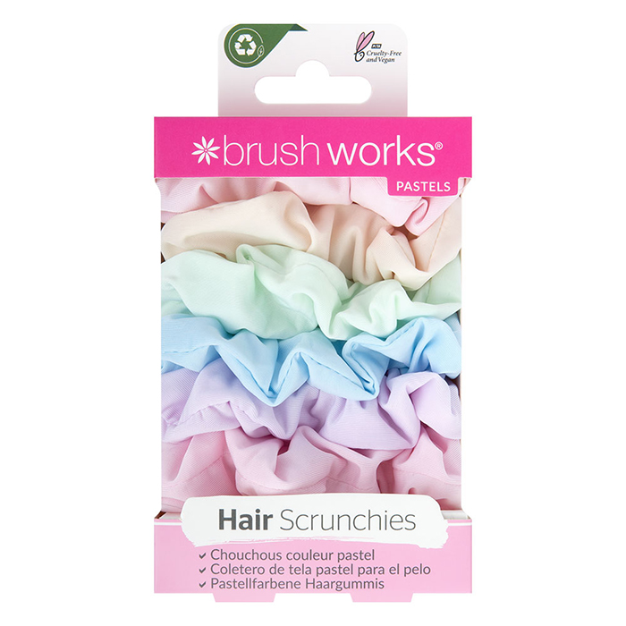 Set gumica za kosu skrunci - pastelne | BRUSHWORKS |Kozmo Shop Online