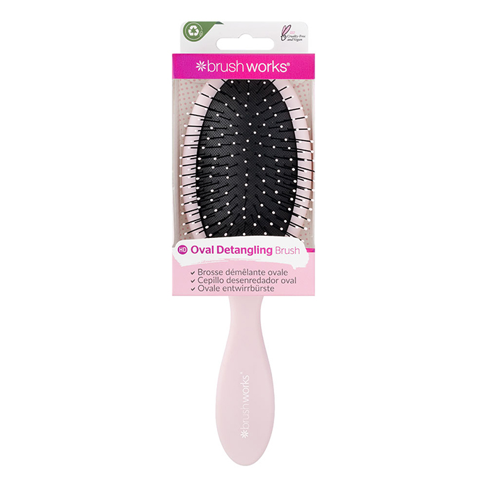 Četka Za Rasčešljavanje Kose - Roza| BRUSHWORKS | Kozmo Online