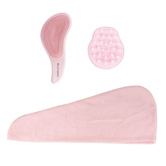 Set za tušranje za negu kose 5060903873359 | Brushworks | kozmo.rs