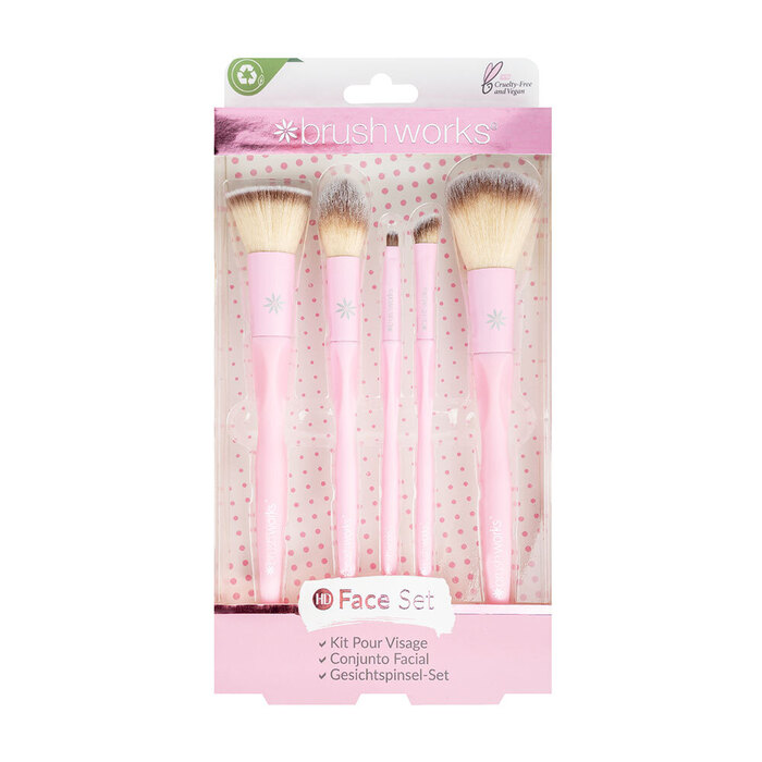Set Četkica za Šminkanje za Lice | Brushworks | Kozmo Online