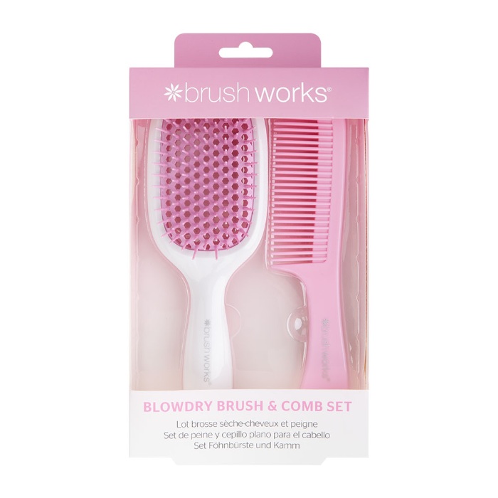 Set četka i češalj za stilizovanje i feniranje kose 5060903873236 | Brushworks | kozmo.rs