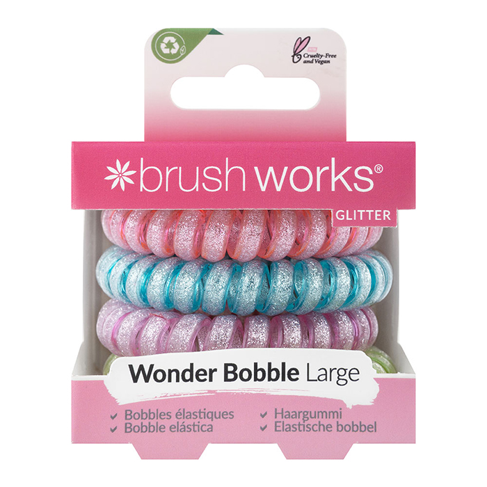 Svetlucave Gumice Za Kosu Velike – 5kom Wonder Brushworks | BRUSHWORKS | Kozmo Online