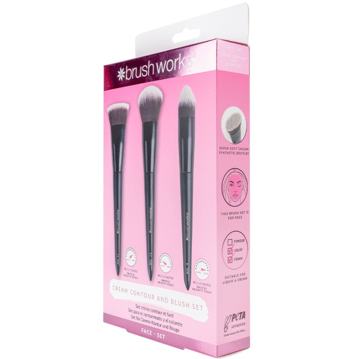 Set četkica za konturisanje | 5056683101515 | Brushworks |Kozmo Online