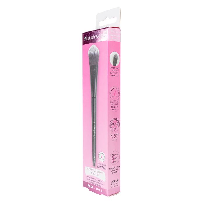 Cetkica za Tecni Puder i Podlogu No. 1 - 5056683101249 - Brushworks - Kozmo Online 