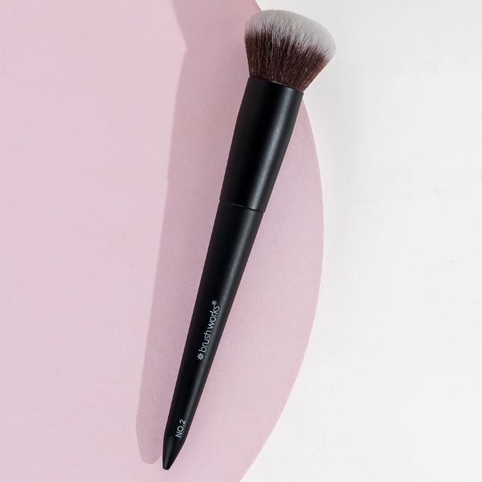 Višenamenska Četkica za Šminkanje za Rumenilo, Bronzer i Hajlajter br 3 | Brushworks | Kozmo Online