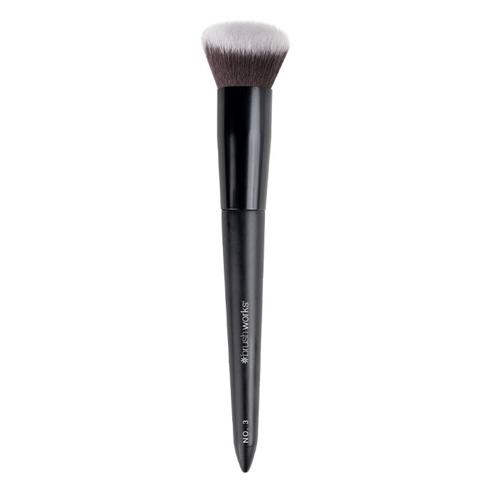 Višenamenska Četkica za Šminkanje za Rumenilo, Bronzer i Hajlajter br 3 | Brushworks | Kozmo Online