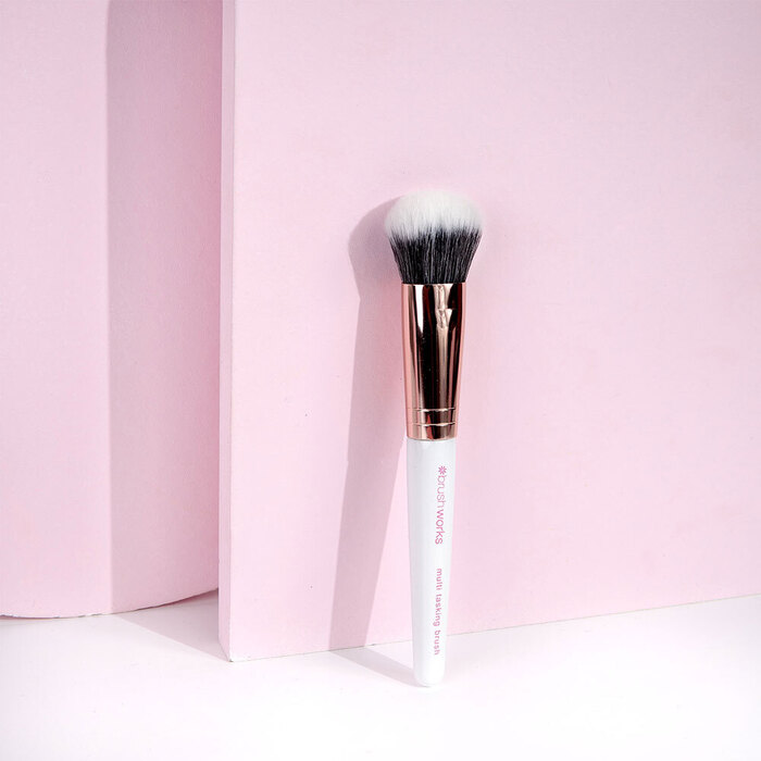 Cetkica za rumenilo bronzer i hajlajter  5060455146277 | BRUSHWORKS | Kozmo Online