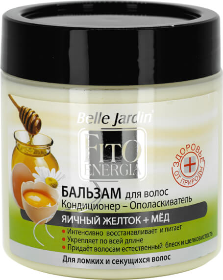Balzam i regenerator za opravak kose - žumance i med FITO ENERGIA 450ml | Belle Jardin Cosmetics | Kozmo