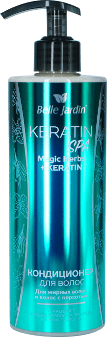 Balzam za sjaj kose - Magično bilje i Keratin KERATIN SPA 500 ml | Belle Jardin Cosmetics | Kozmo