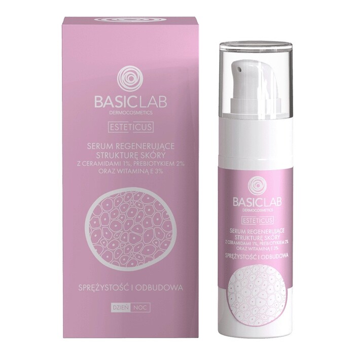 BasicLab Serum za Lice sa Ceramidima za Negu Suve i Osetljive Kože - Kozmo - 5904639170002