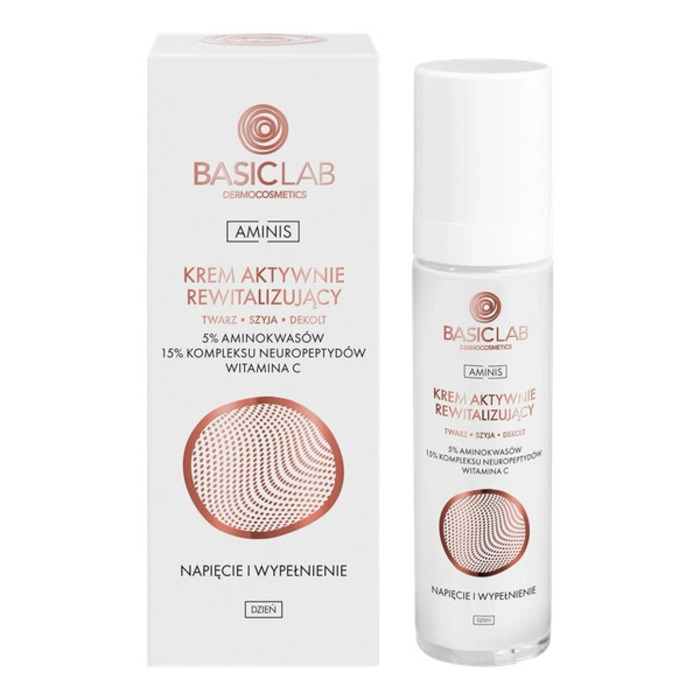 BasicLab Dnevna Anti-Age Krema sa 5% Aminokiselina i Peptidima 50ml | 5904639170248 | Kozmo