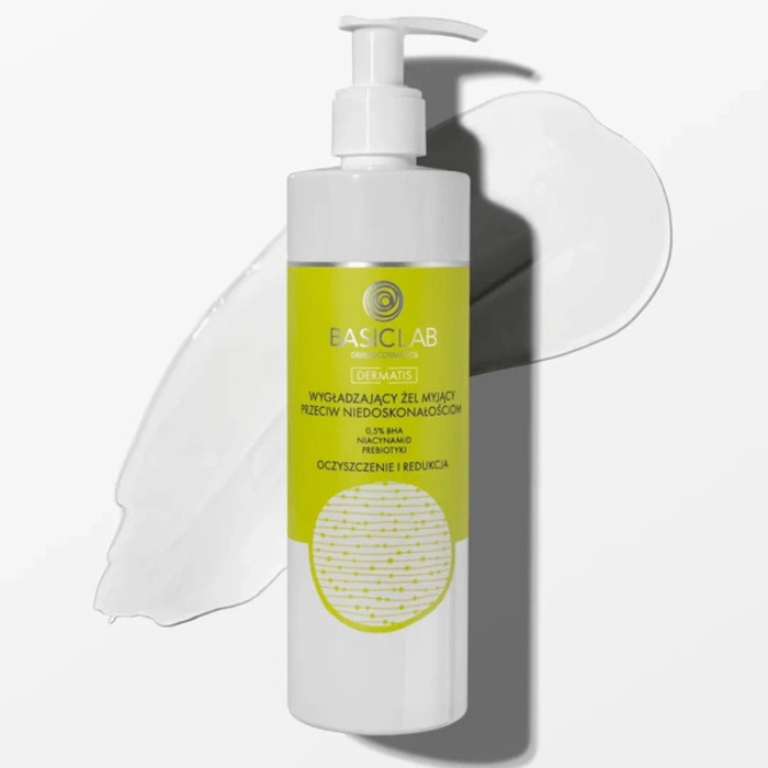 BasicLab Gel za čišćenje tela i lica sa 0,5% BHA protiv akni 300ml l | Basic Lab | Kozmo