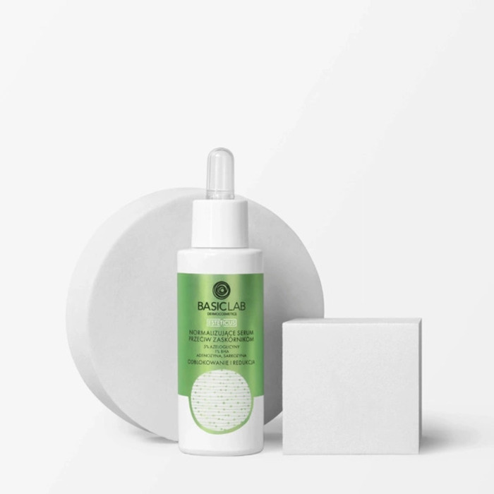 BasiLab Serum za lice protiv mitisera sa 1% BHA za masnu kožu | Kozmo | 5904639171139