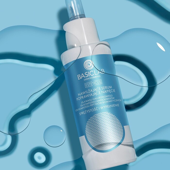 BasicLab Anti-age peptidni serum za lice sa hijaluronskom kiselinom - 5904639174062 - Kozmo