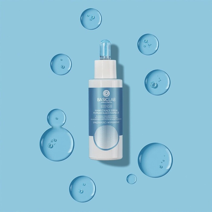 BasicLab Anti-age peptidni serum za lice sa hijaluronskom kiselinom - 5904639174062 - Kozmo