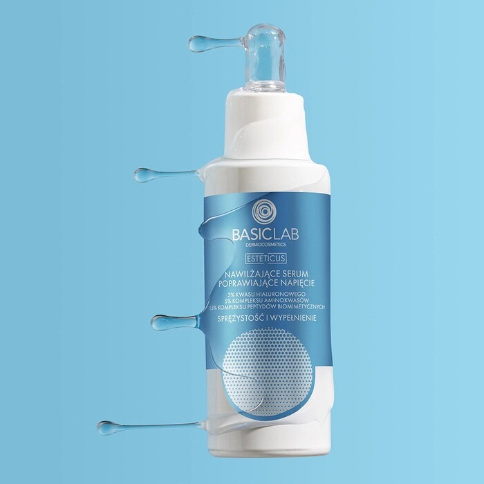 BasicLab Anti-age peptidni serum za lice sa hijaluronskom kiselinom - 5904639174062 - Kozmo