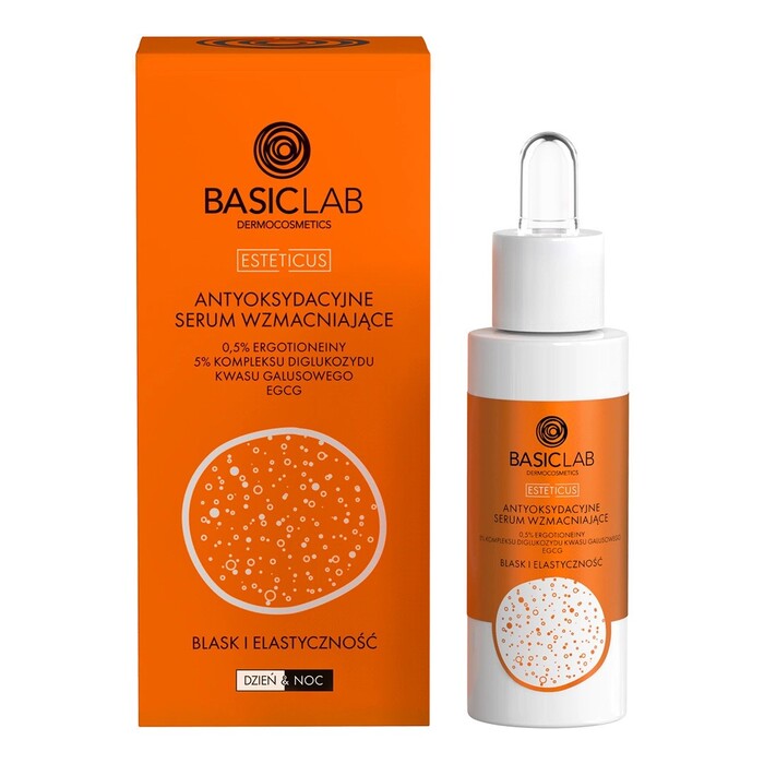 BasicLab Anti-age Serum za Lice protiv Fleka sa Antioksidansima 15ml- 5904639174390 - Kozmo