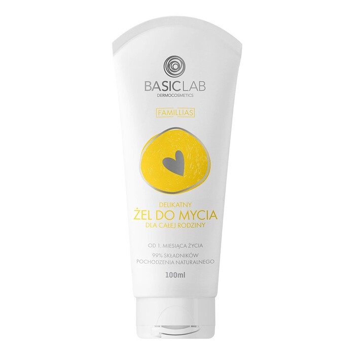 BasicLab Gel za pranje tela i kose za celu porodicu 100ml| 5907637951383 | Kozmo