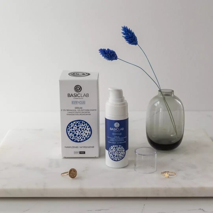 BasicLab Anti-age serum za lice sa peptidima protiv bora - 5907637951512 - Kozmo