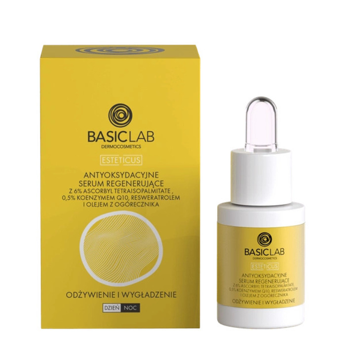 BasicLab Vitamin C Anti-Age Serum za Lice protiv Bora i Fleka | 5907637951628 | Kozmo